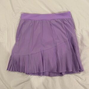 spanx purple tennis skirt